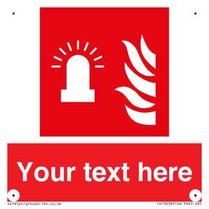 Custom Fire: Fire alarm flashing light